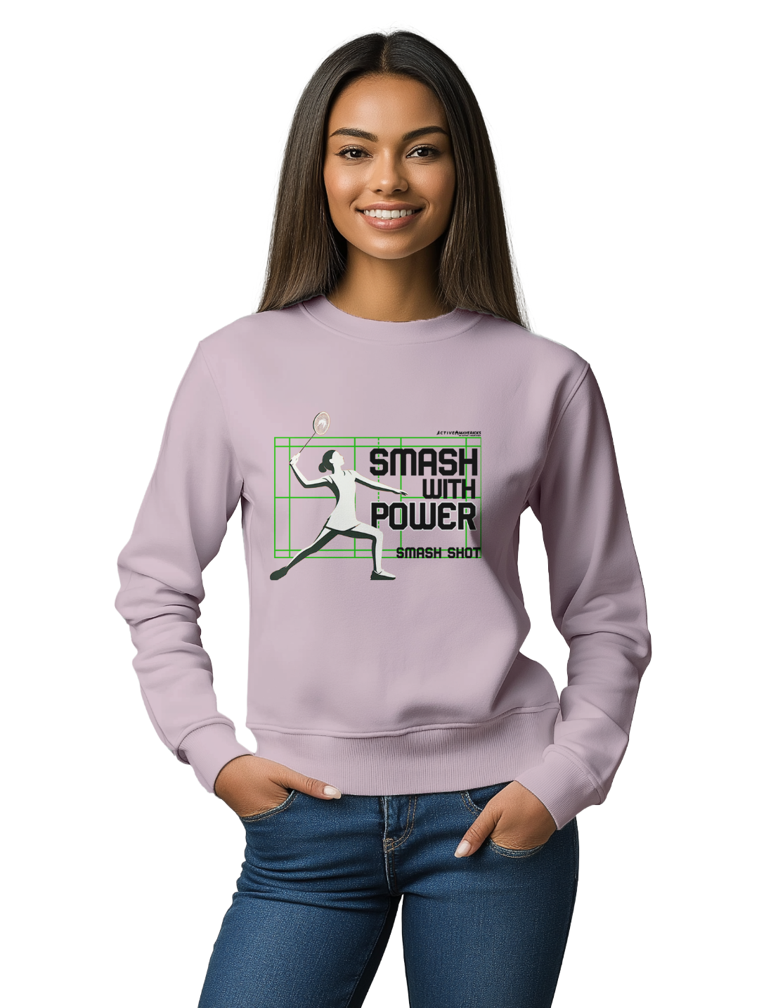 Womens SMASH SHOT Sweatshirt