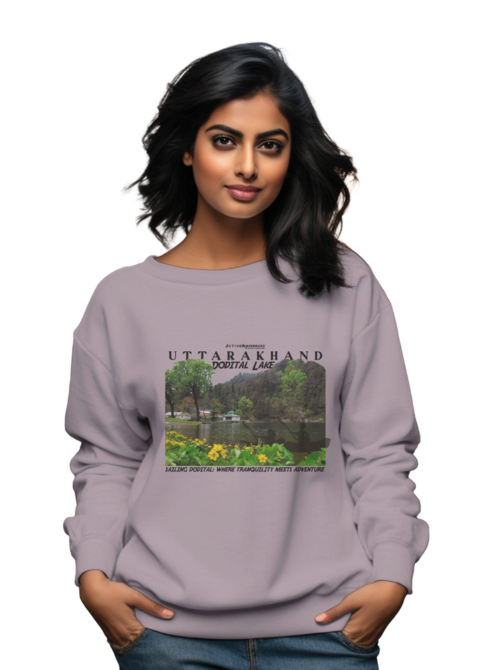 Women's DODITAL LAKE : UTTARAKHAND Sweatshirt