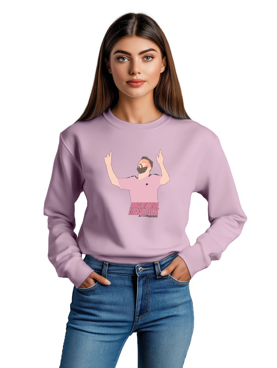 Women Legend of football Maverick  Sweatshirt