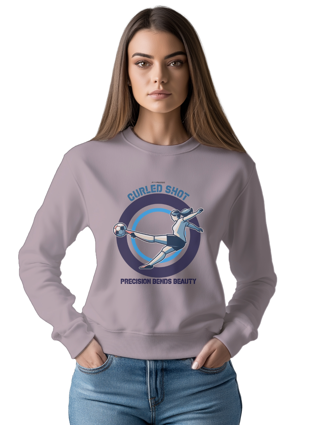 Womens CURLED SHOT  Sweatshirt