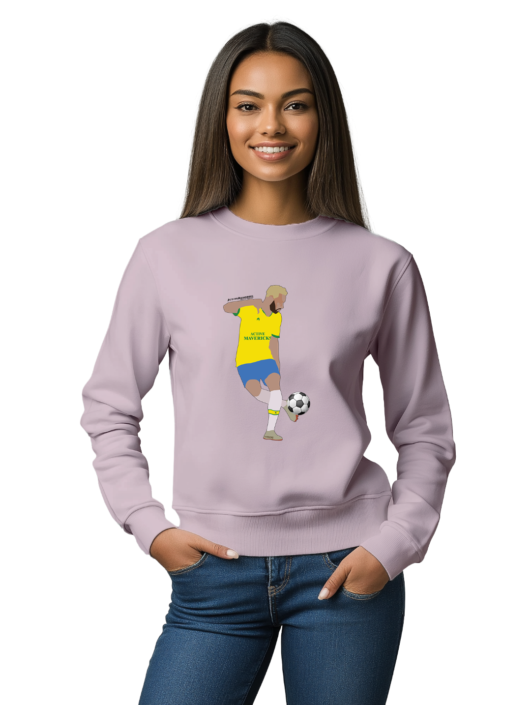 Women Dribber and Attacking Midfielder  Sweatshirt