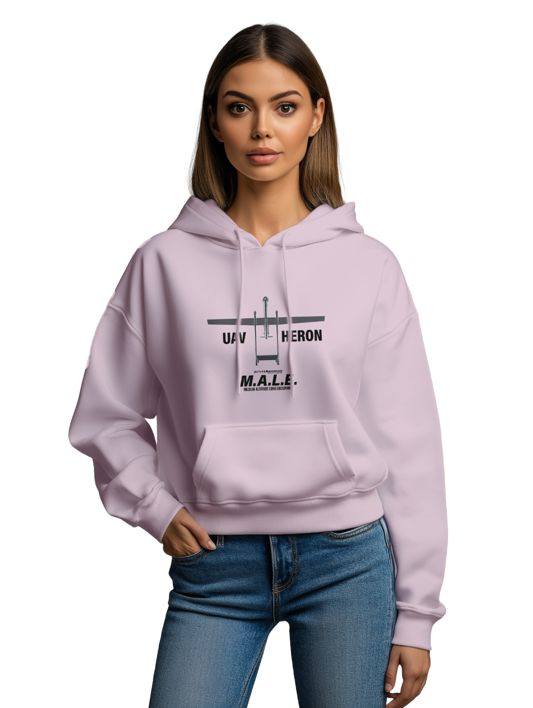 Womens UAV HERON hoodie