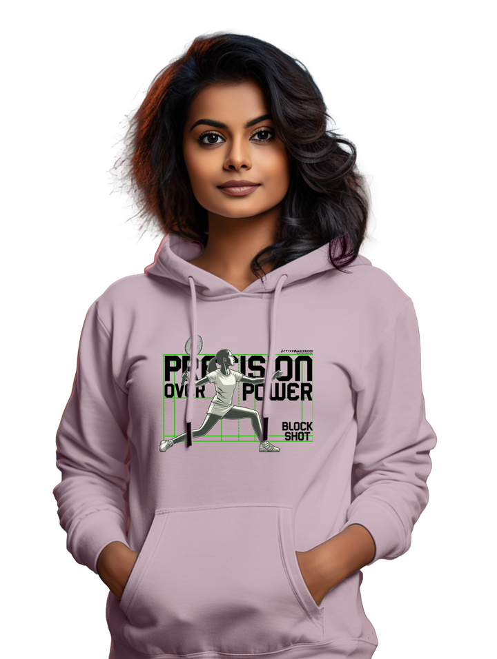 Womens Block Shot Hoodie