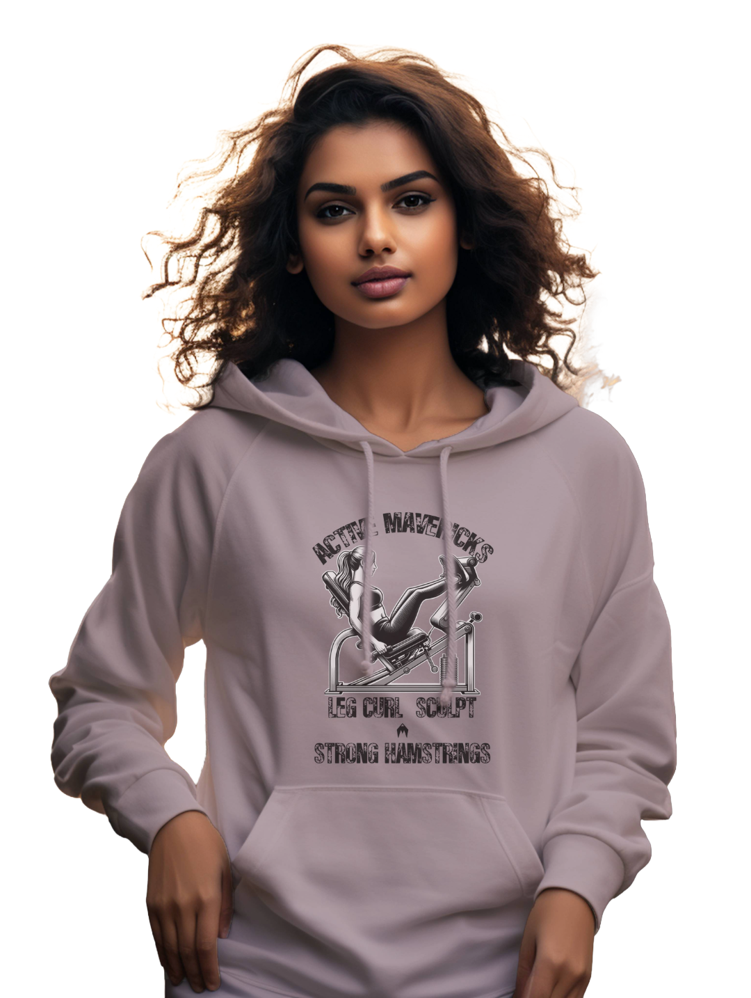 Women's LEG CURL SCULPT HOODIES