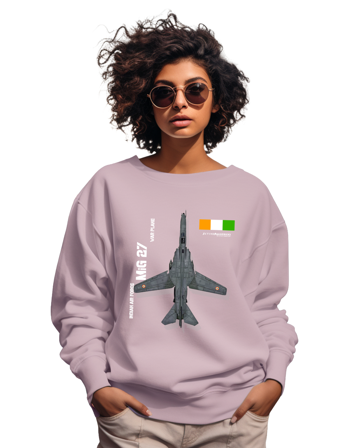 Womens  MIG 27 sweatshirt