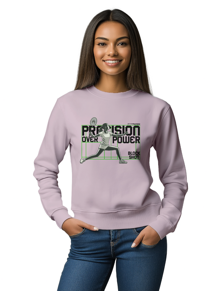 Womens BLOCK SHOT Sweatshirt