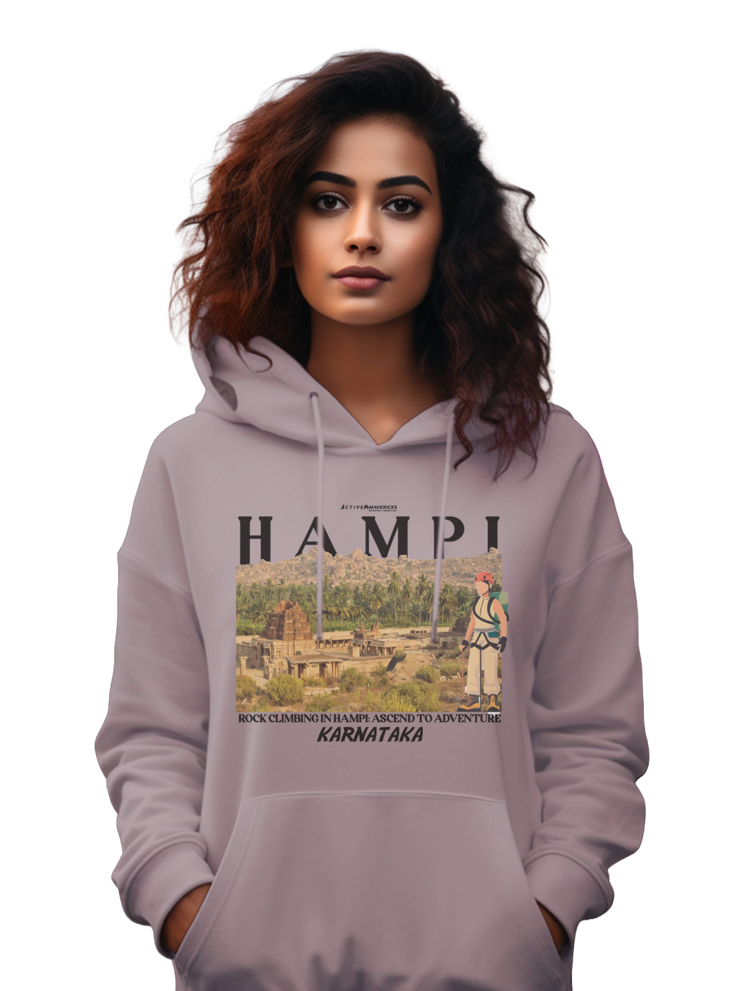 Women's HAMPI : KARNATAKA Hoodie