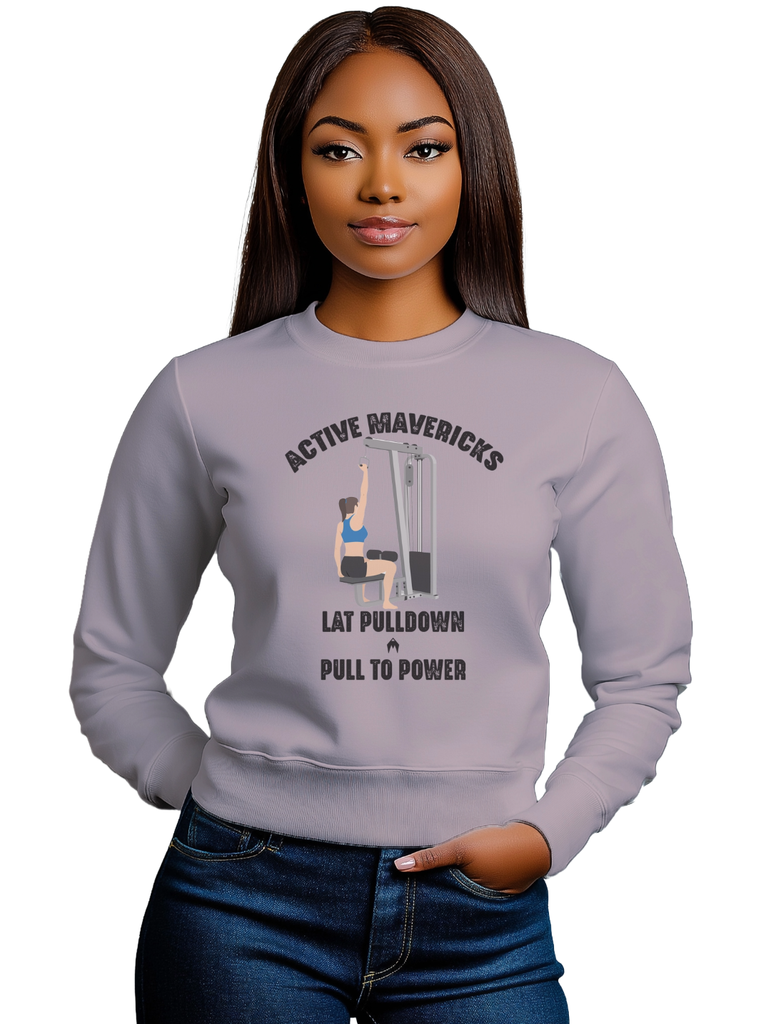 Women's LAT PULLDOWN Sweatshirt