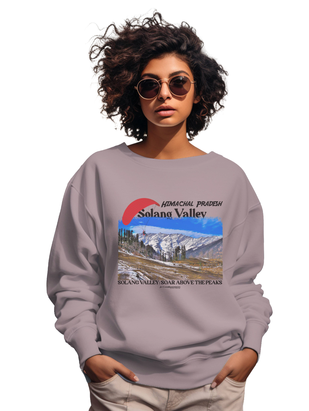 Women's SOLANG VALLEY  HIMACHAL PRADESH Sweatshirt