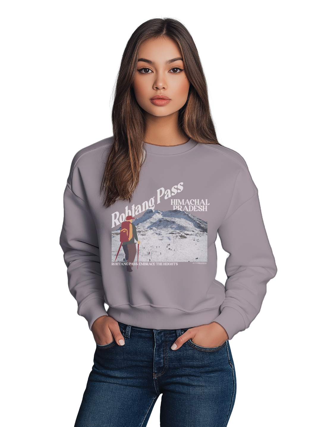 Women's ROHTANG PASS : HIMACHAL PRADESH Sweatshirt