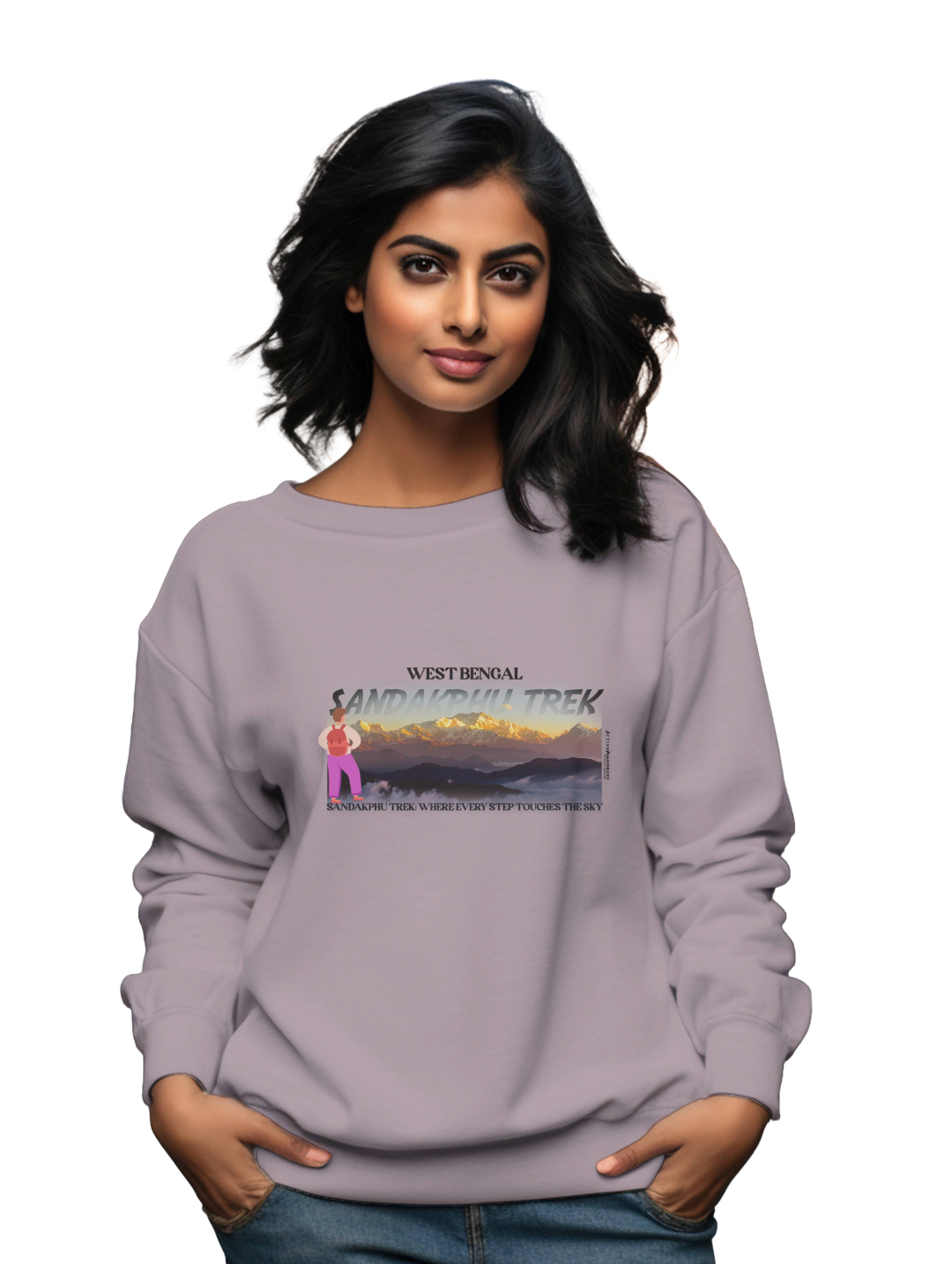 Women's SANDAKPHU TREK : WEST BENGAL Sweatshirt