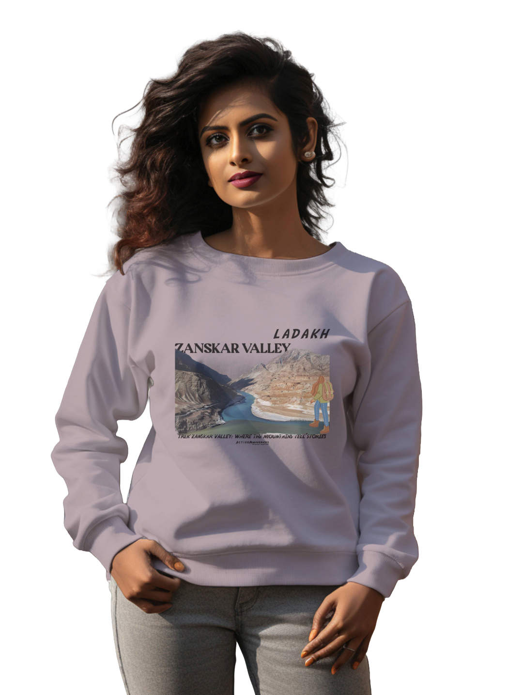 Women's ZANSKAR VALLEY : LADAKH Sweatshirt