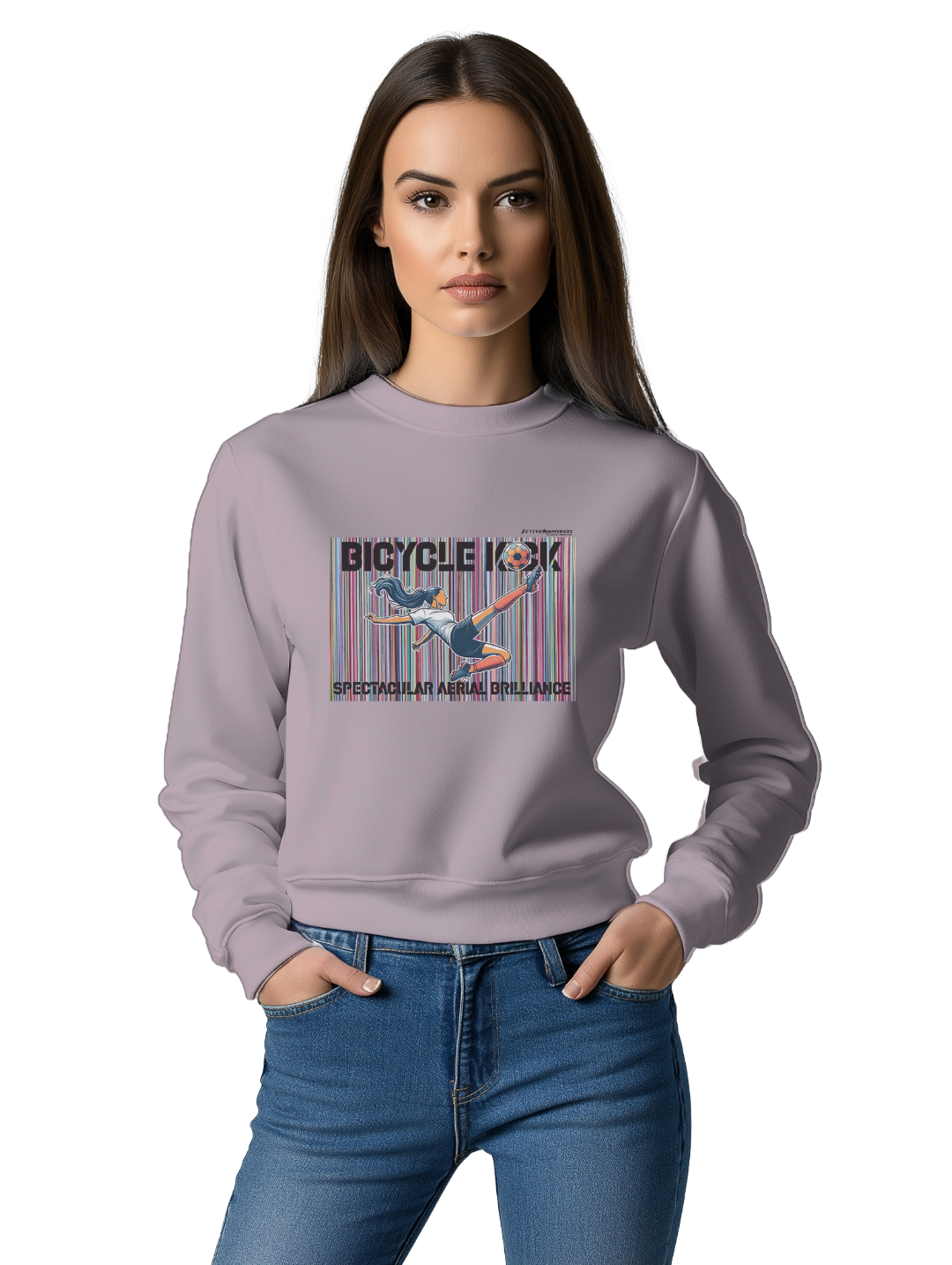 Womens BICYCLE KICK  Sweatshirt
