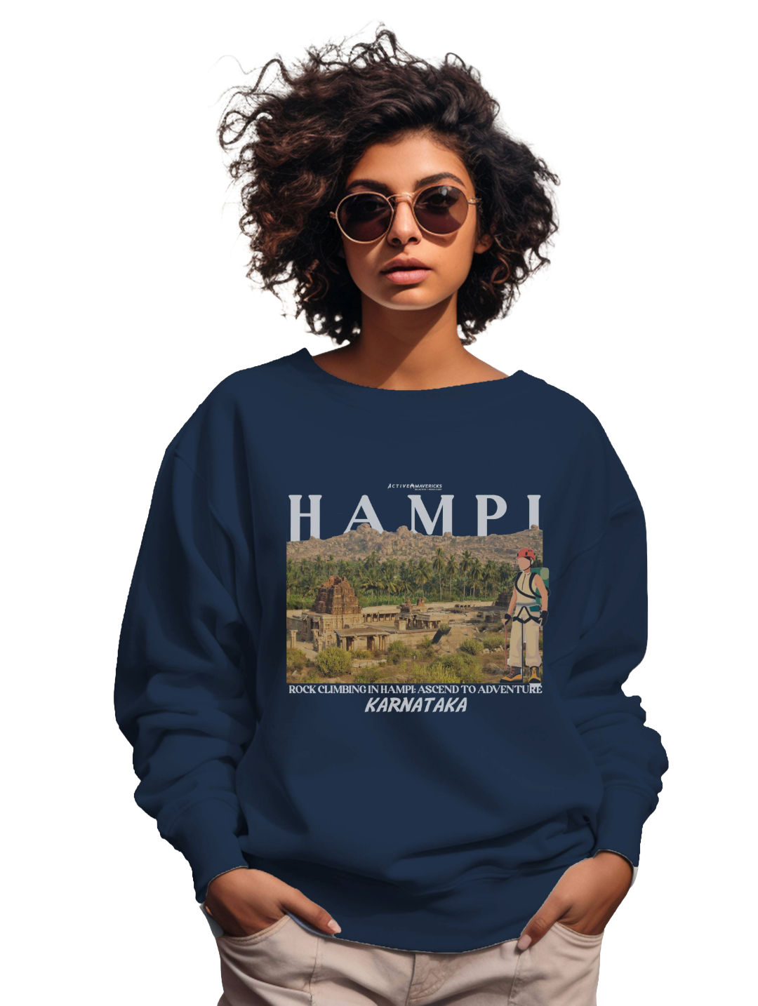 Women's HAMPI : KARNATAKA Sweatshirt