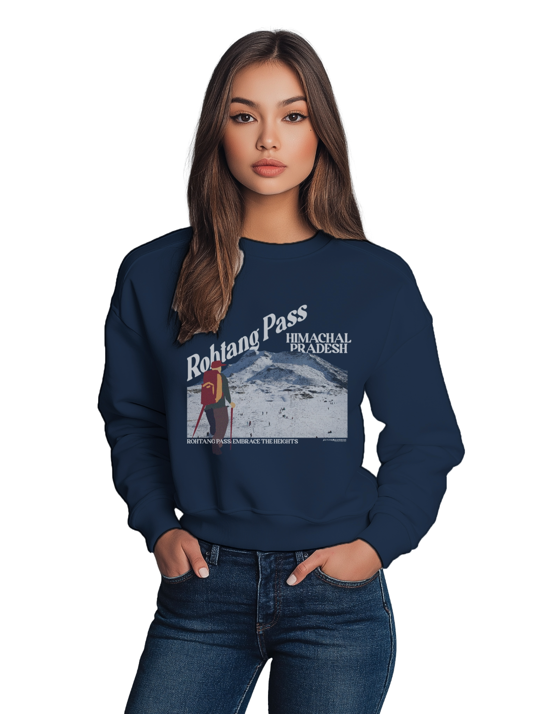 Women's ROHTANG PASS : HIMACHAL PRADESH Sweatshirt