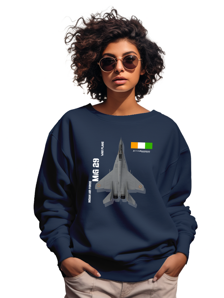 Womens  MIG 29  swetashirt