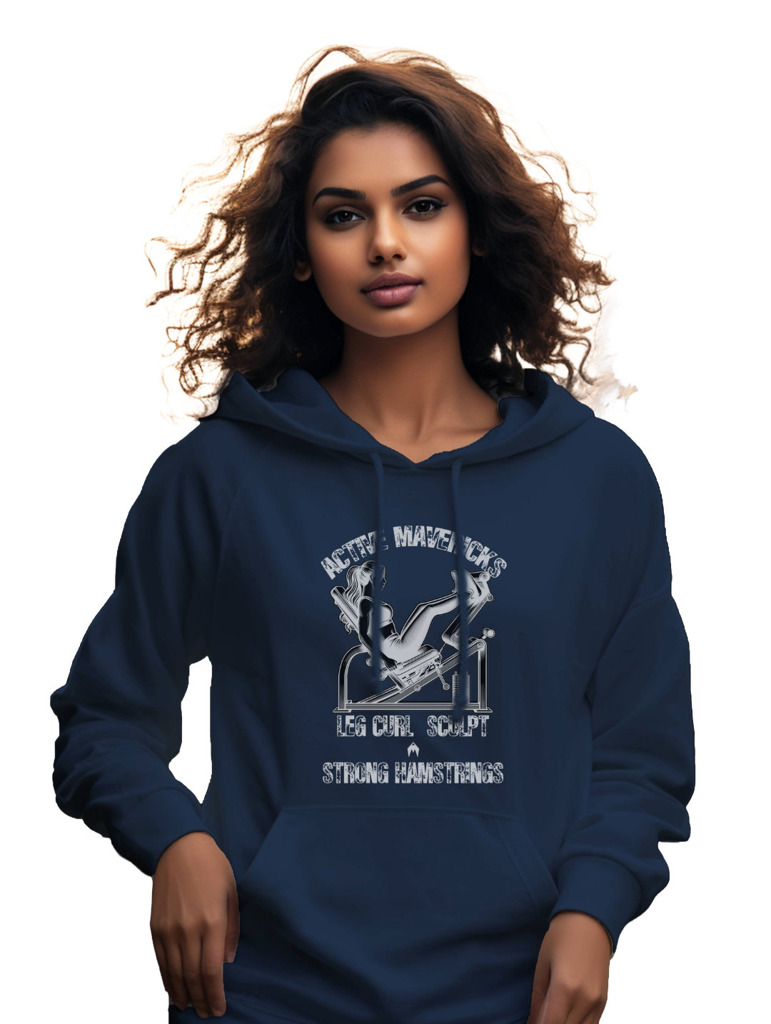 Women's LEG CURL SCULPT HOODIES