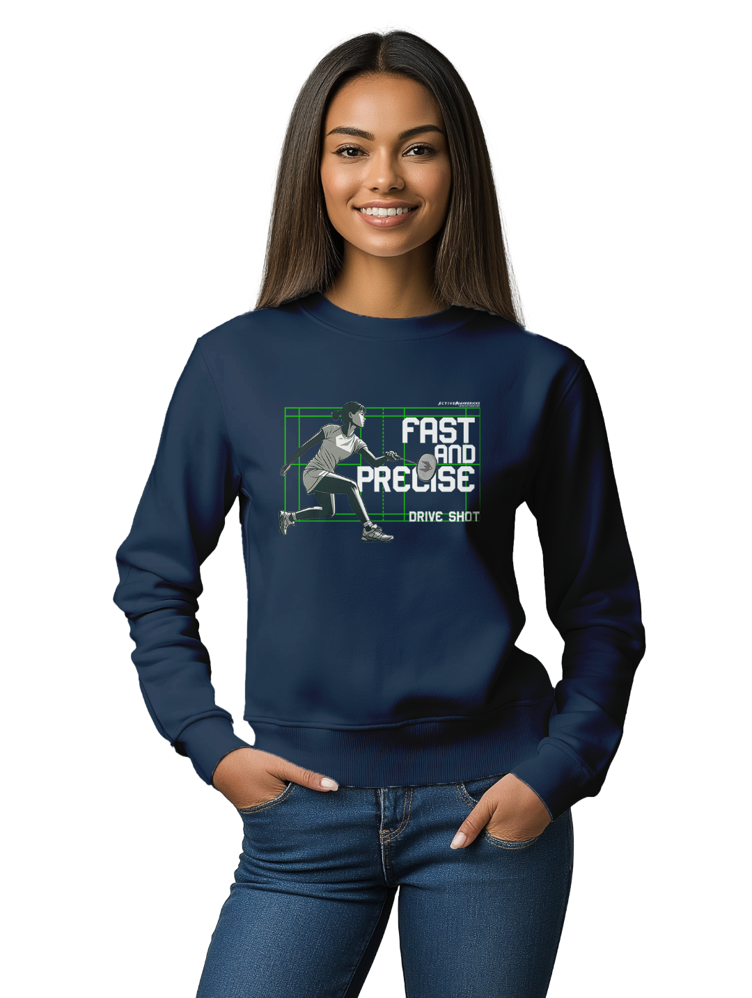 Womens DRIVE SHOT Sweatshirt