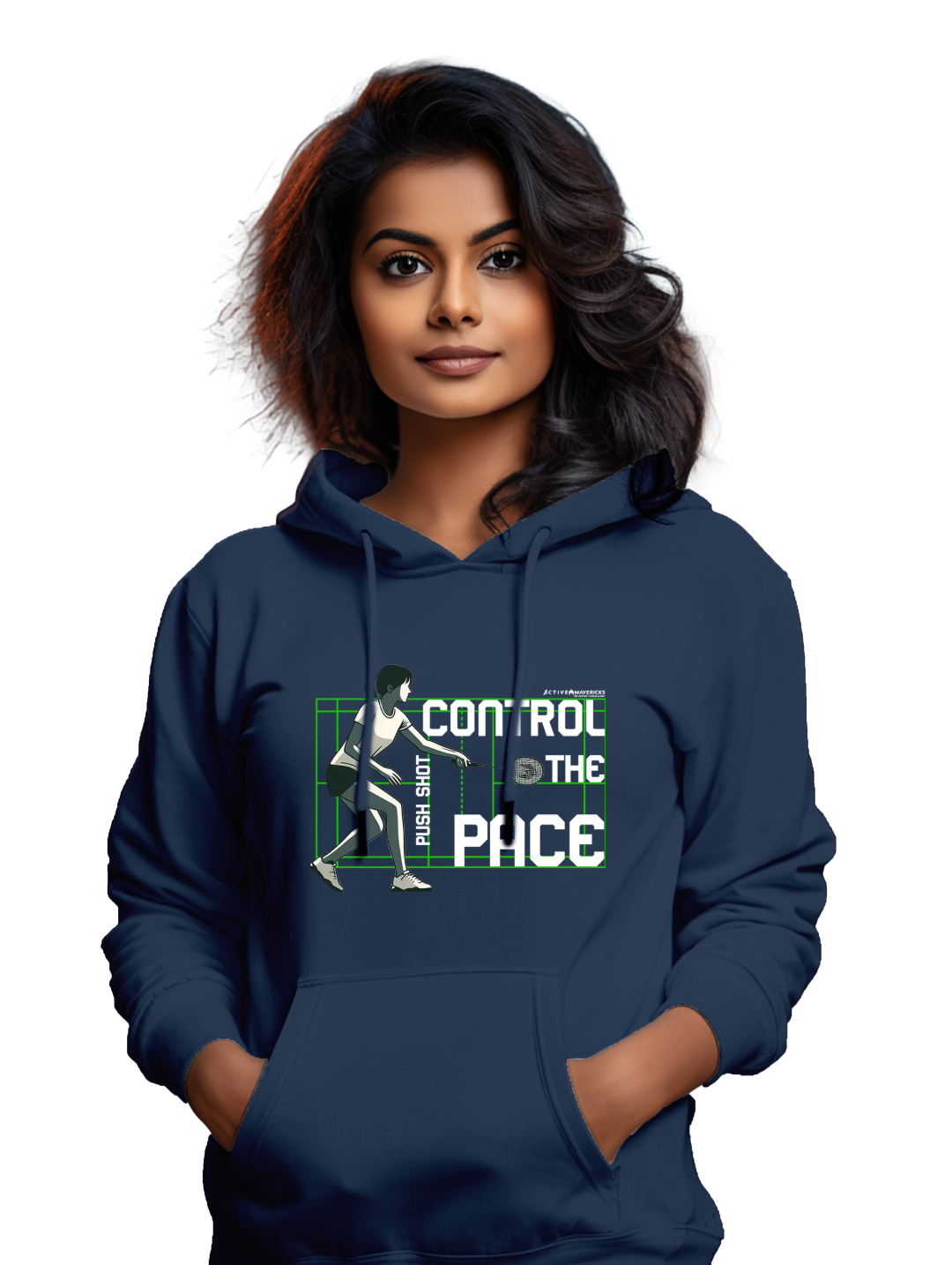 Womens  Push Shot Hoodie