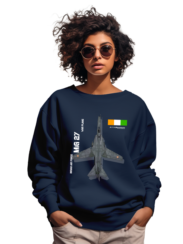 Womens  MIG 27 sweatshirt