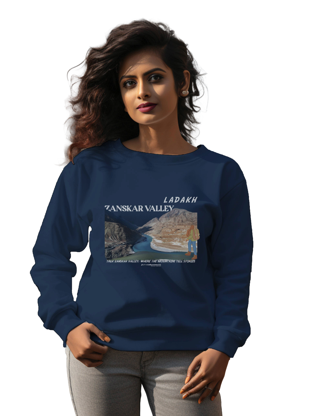Women's ZANSKAR VALLEY : LADAKH Sweatshirt