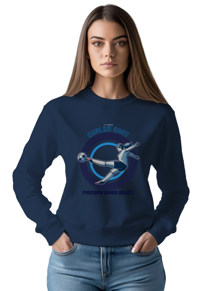 Womens CURLED SHOT  Sweatshirt