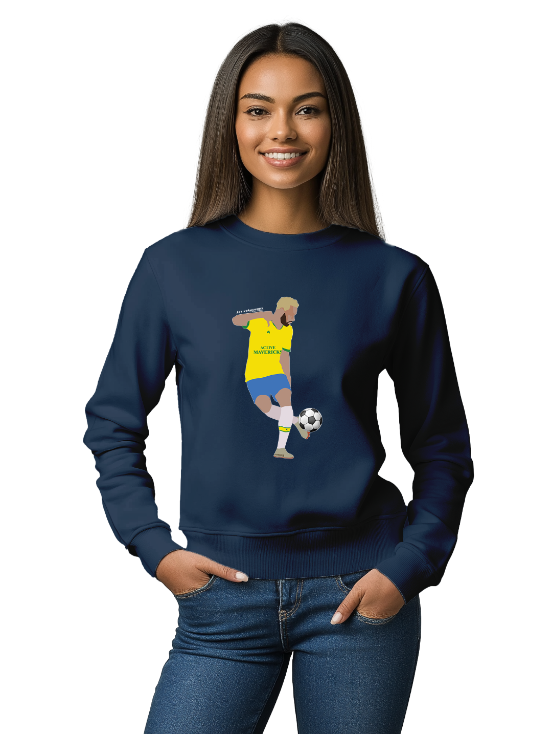 Women Dribber and Attacking Midfielder  Sweatshirt