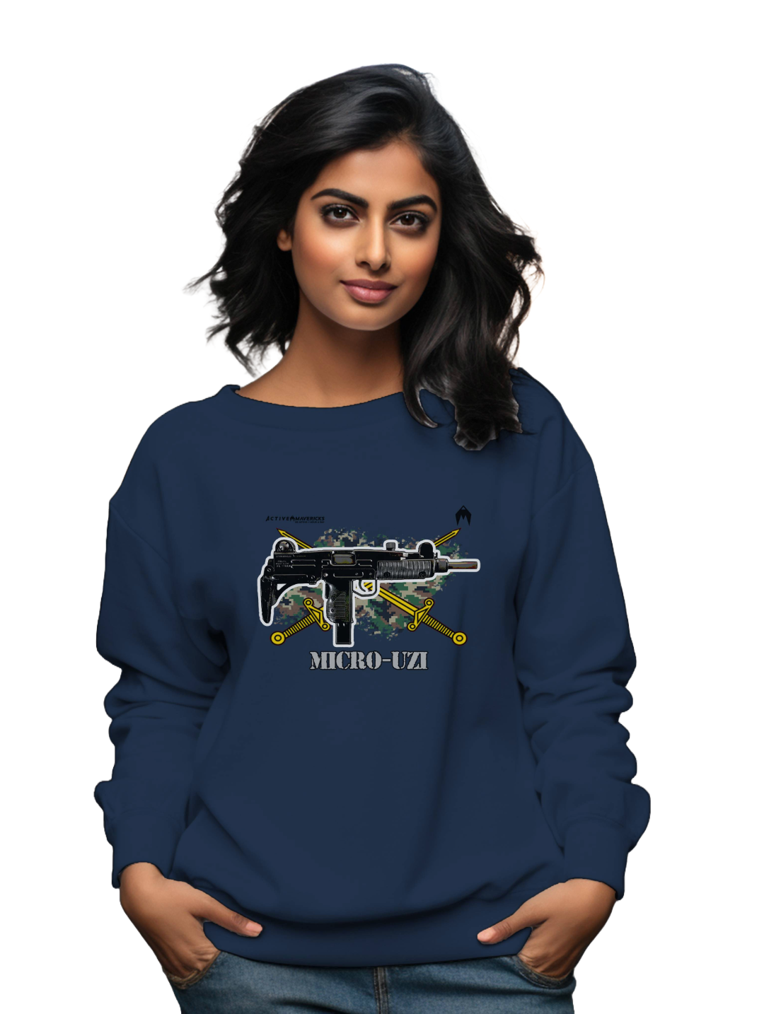 Women's MICRO UZI sweatshirt