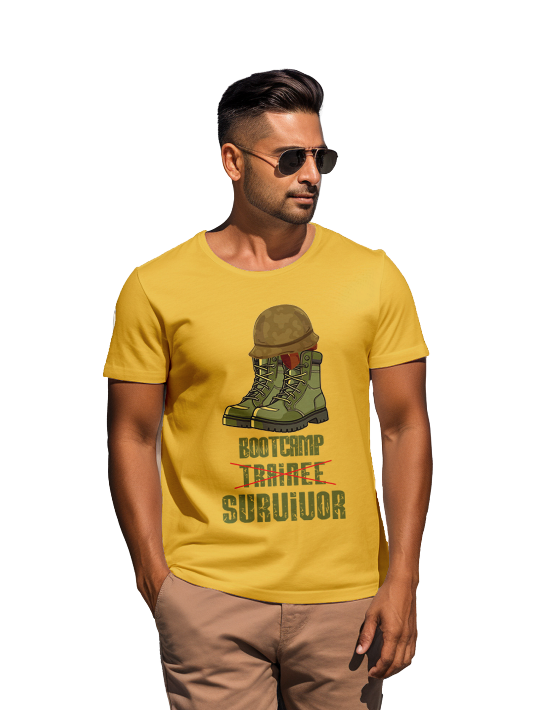 Mens Bootcamp Survivour Tee