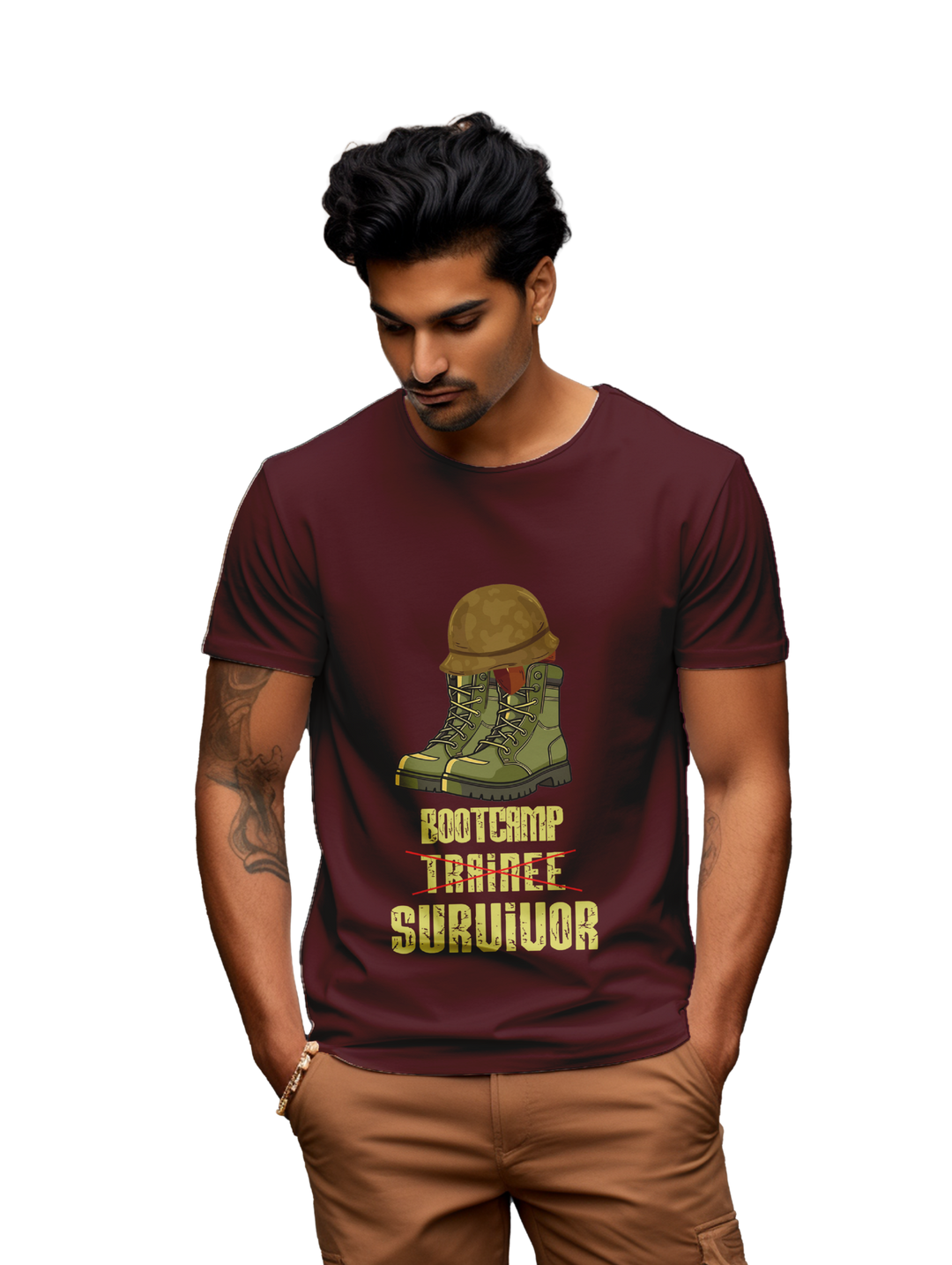 Mens Bootcamp Survivour Tee