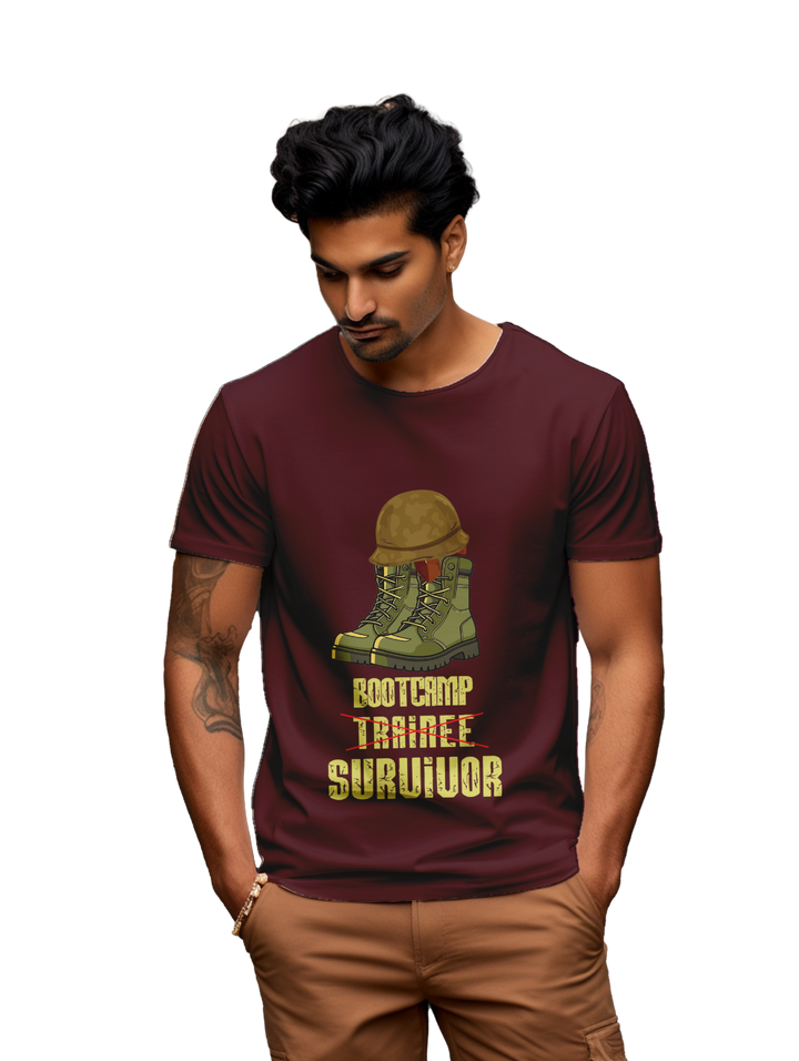 Mens Bootcamp Survivour Tee