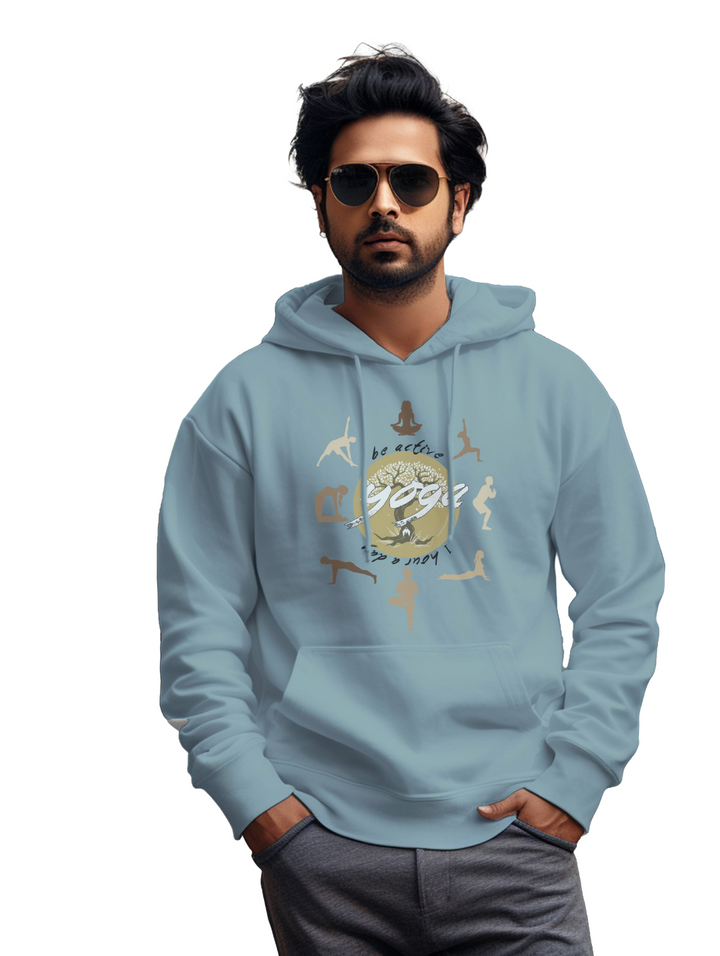 Men's ALL YOGA POSE Hoodie