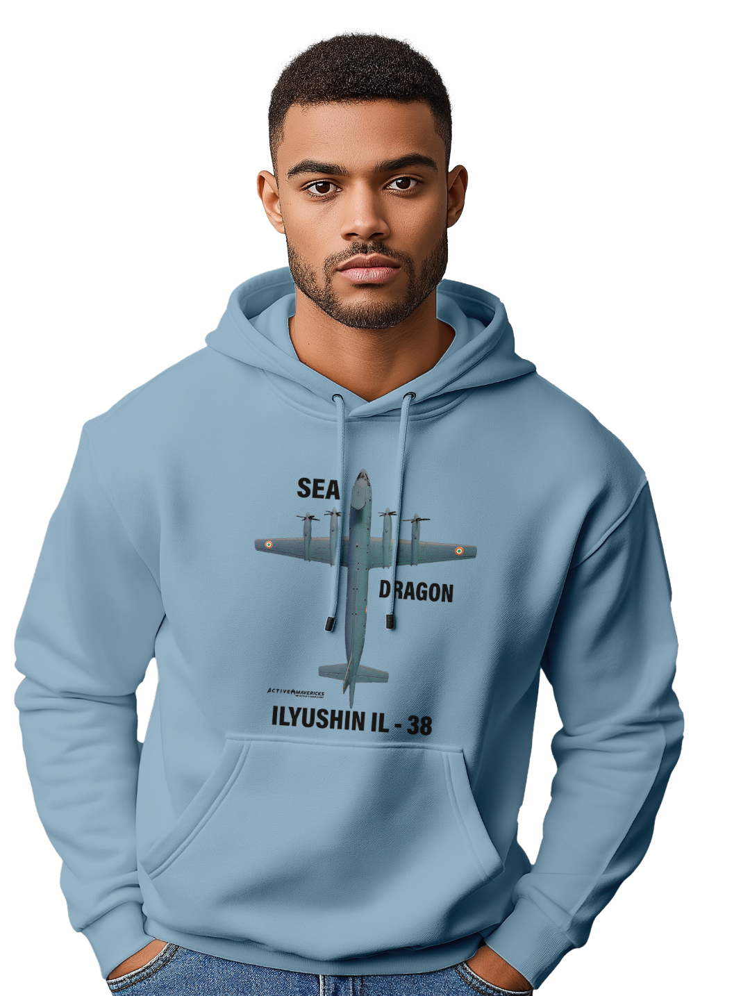 Mens ILYUSHIN IL 38  hoodie