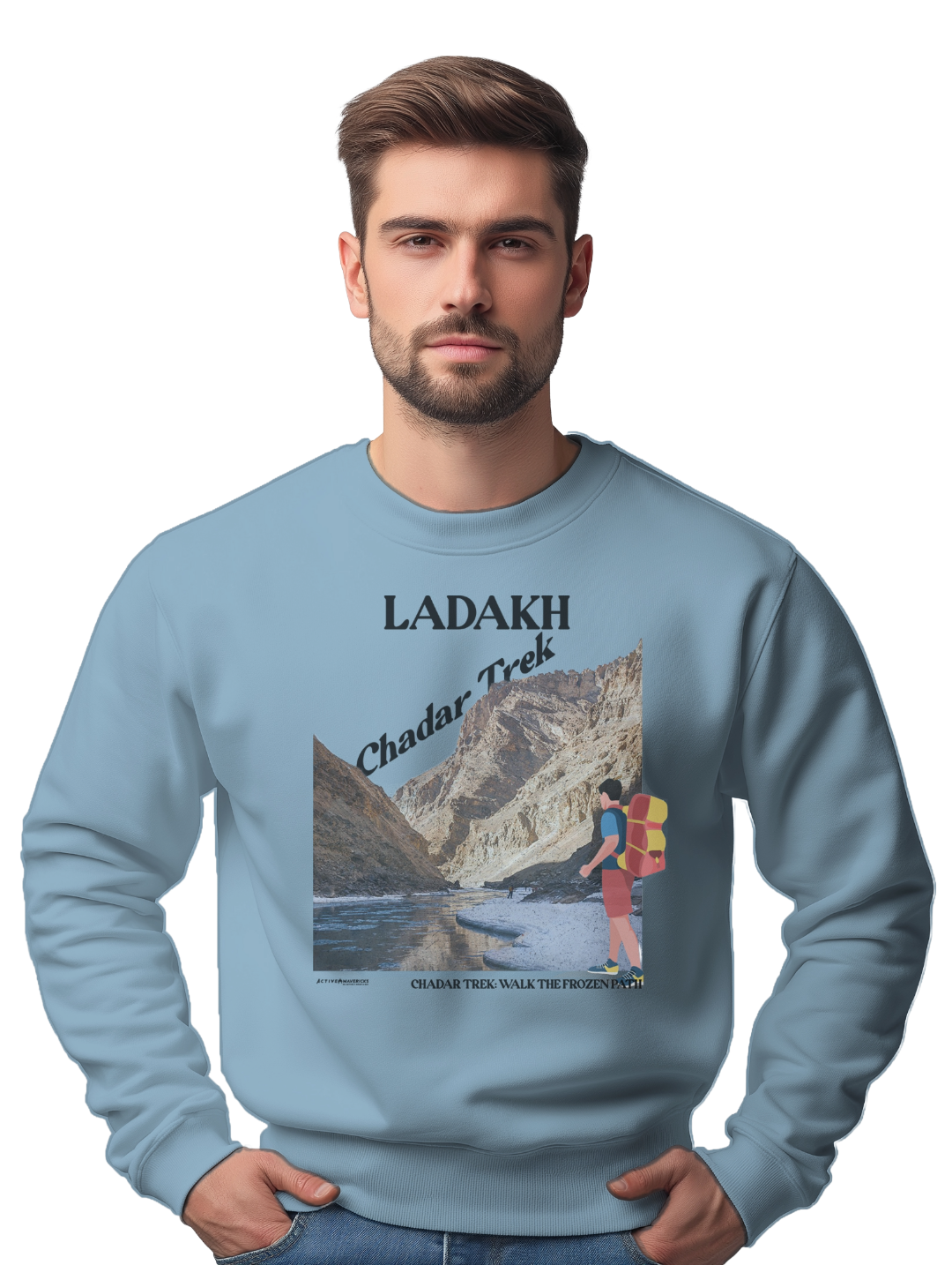 Men's CHADAR TREK : LADAKH SWEATSHIRT