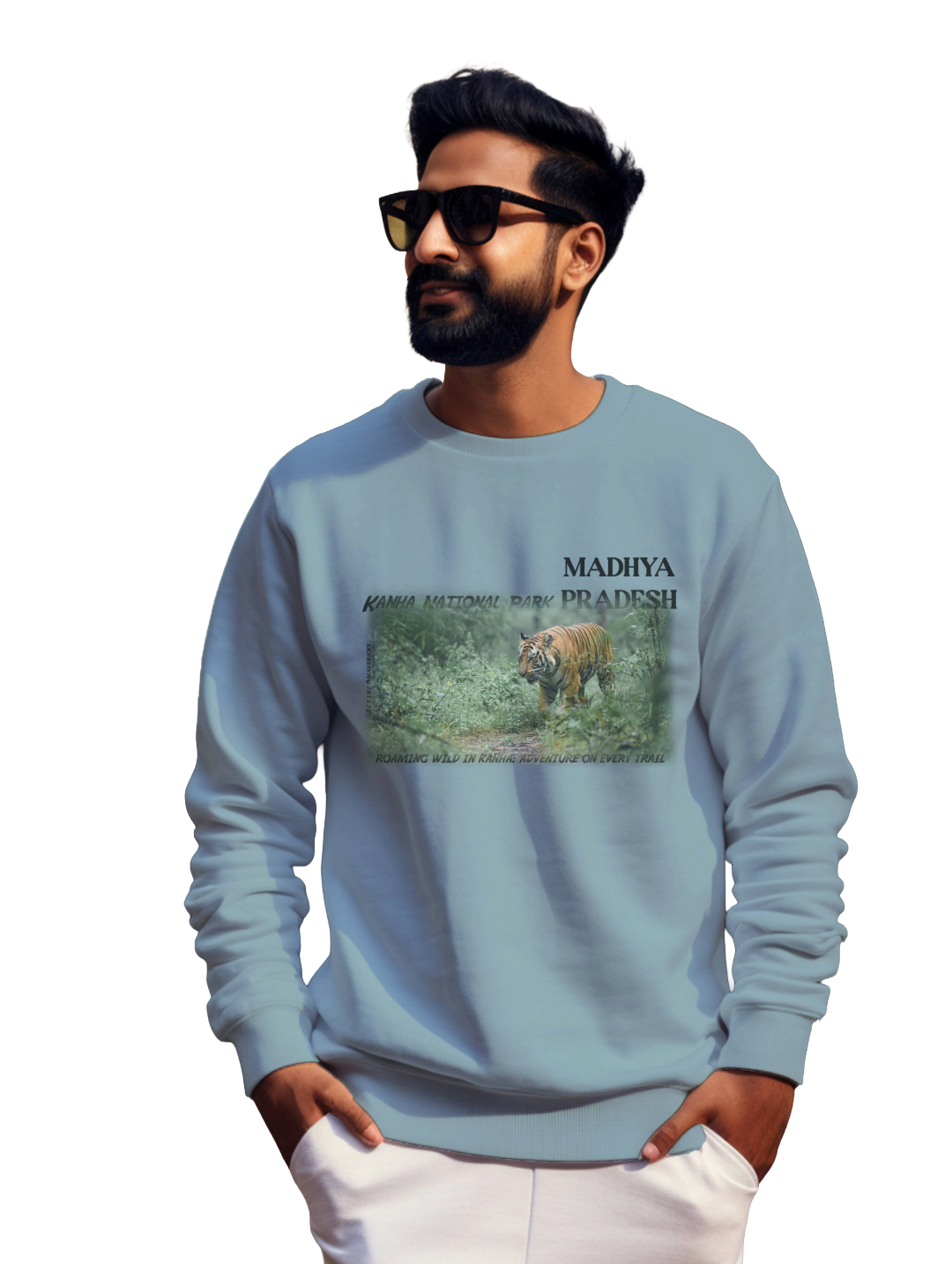 Men's KANHA NATIONAL PARK : MADHYA PRADESH SWEATSHIRT