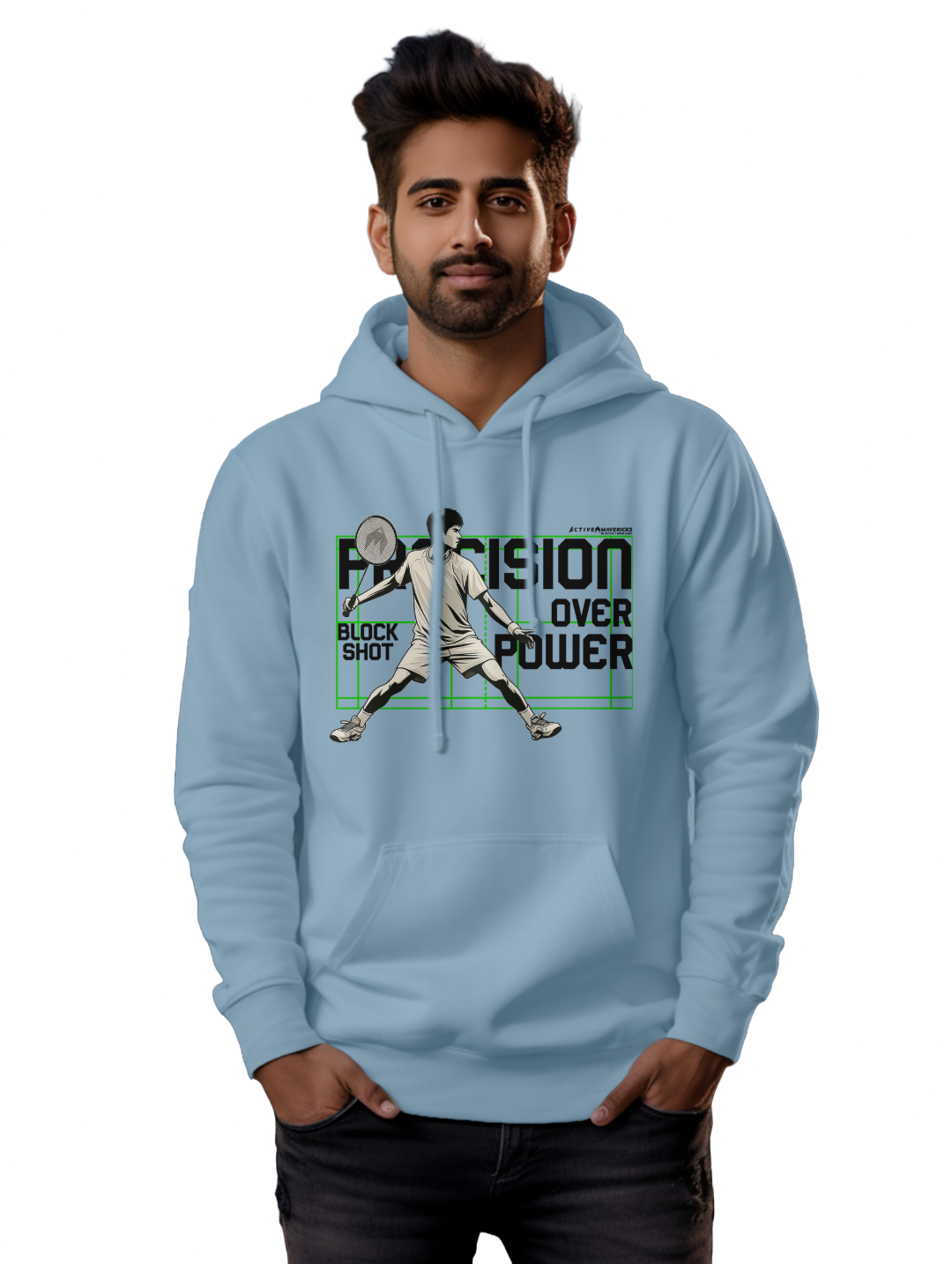 Men's Block Shot Hoodie