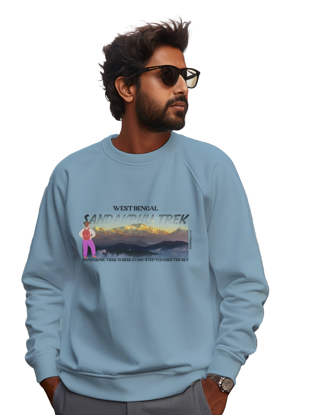 Men's SANDAKPHU TREK : WEST BENGAL SWEATSHIRT