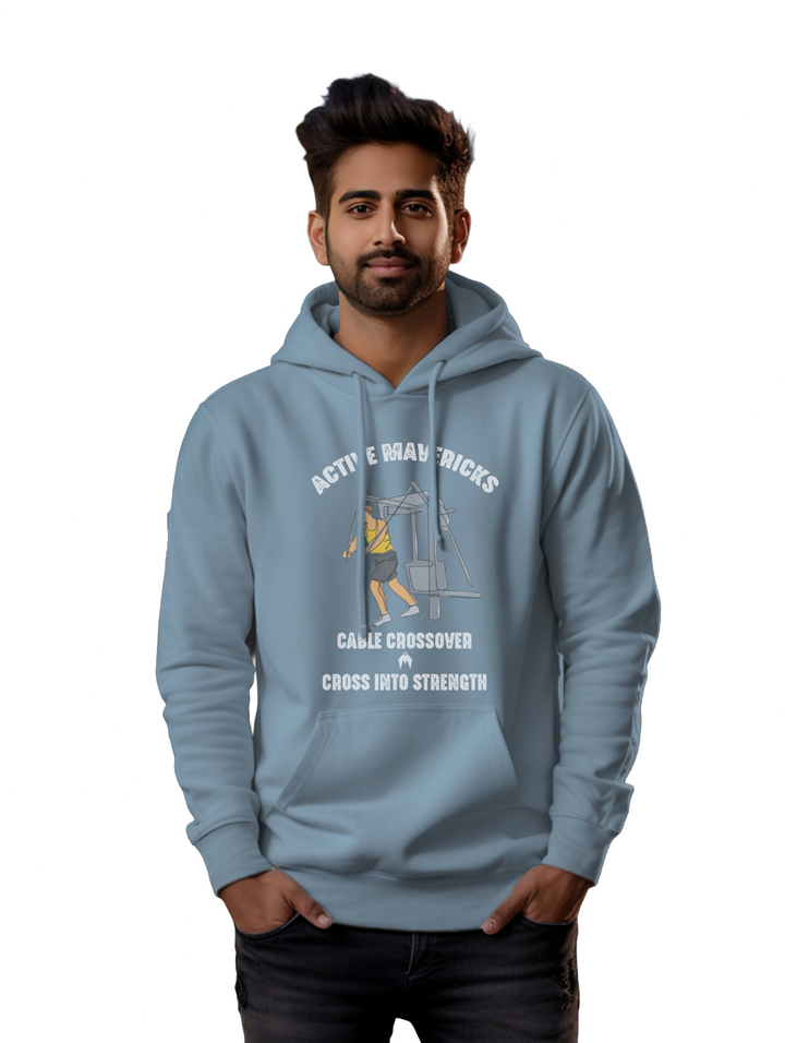 Men's CABLE CROSSOVER HOODIES