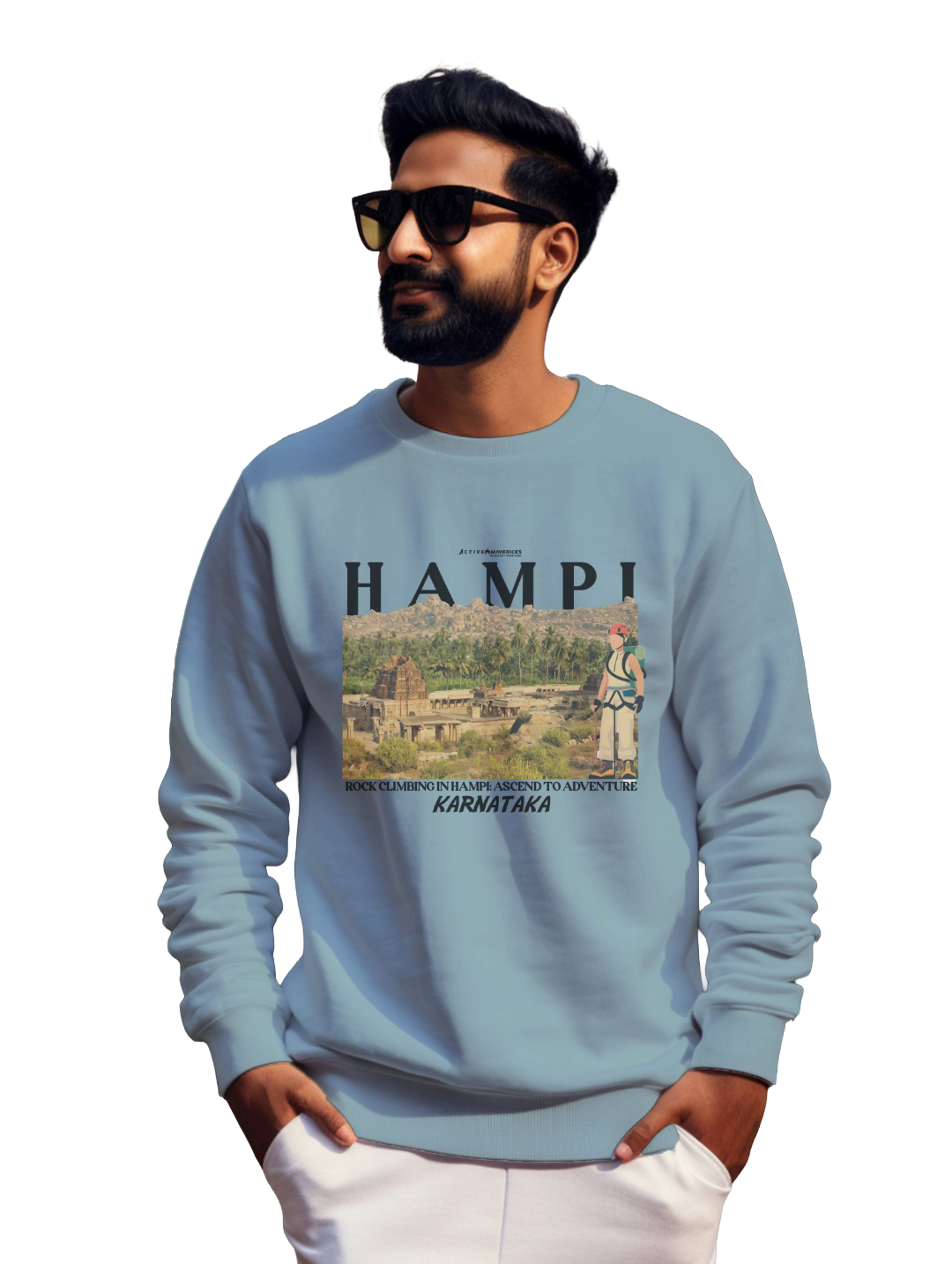 Men's HAMPI : KARNATAKA SWEATSHIRT