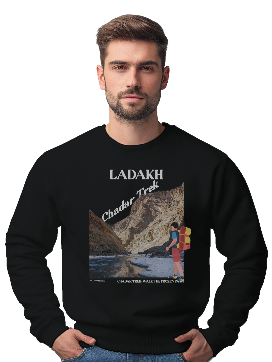 Men's CHADAR TREK : LADAKH SWEATSHIRT