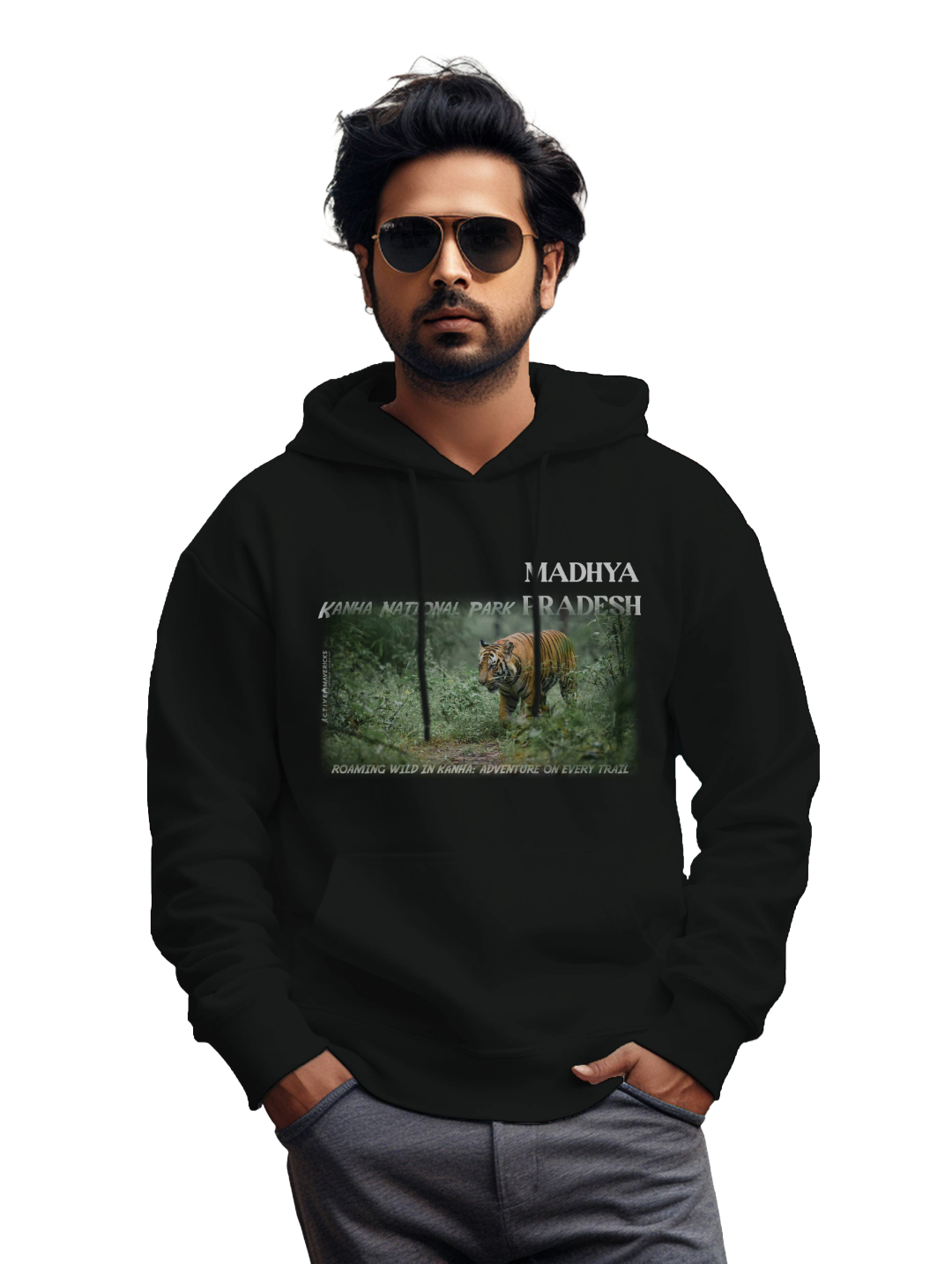 Men's KANHA NATIONAL PARK : MADHYA PRADESH Hoddie