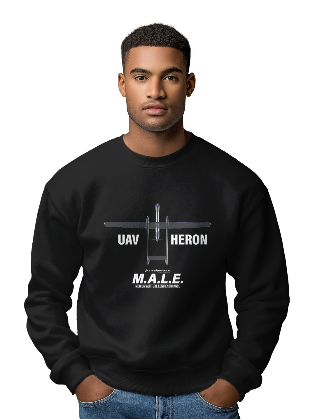 Mens UAV HERON Sweatshirt