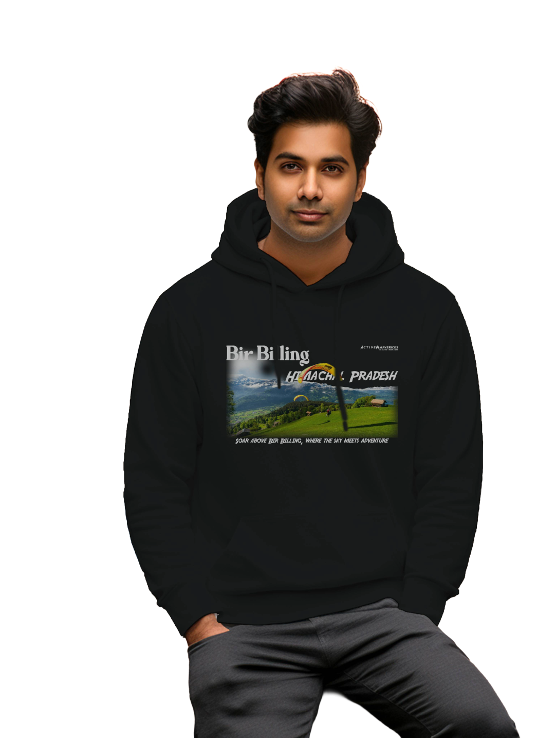 Men's BIR BILLING : HIMACHAL PRADESH Hoddie