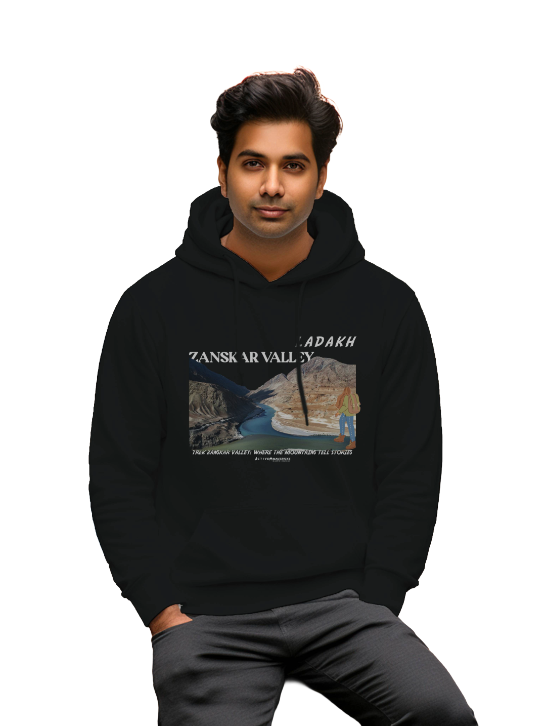 Men's ZANSKAR VALLEY : LADAKH Hoddie