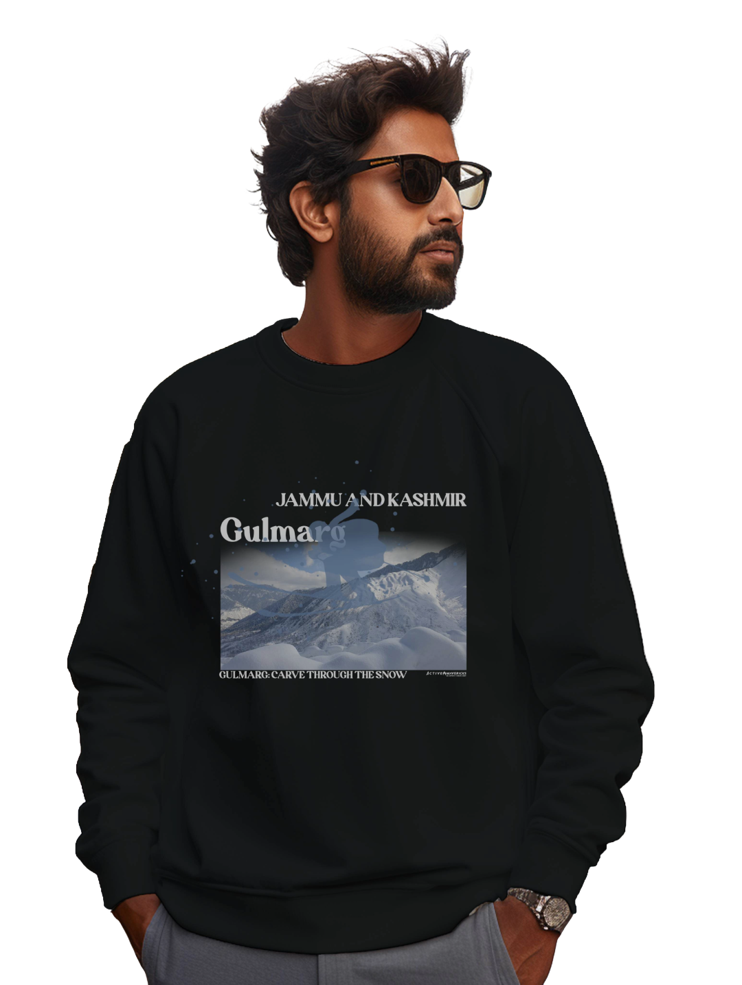 Men's GULMARG : JAMMU AND KASHMIR SWEATSHIRT