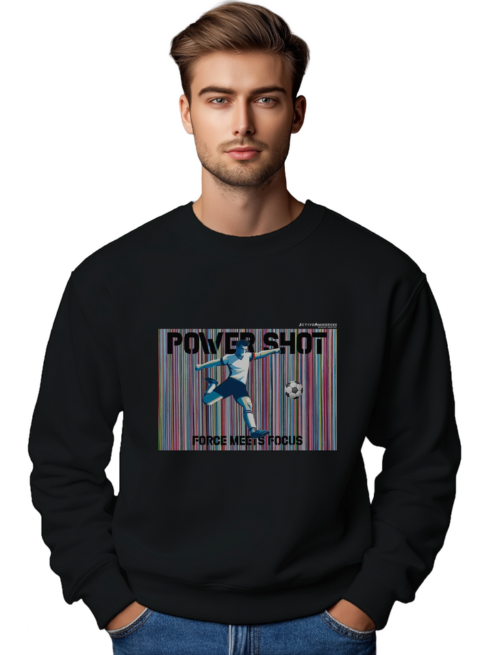 Mens POWER SHOT  Sweatshirt