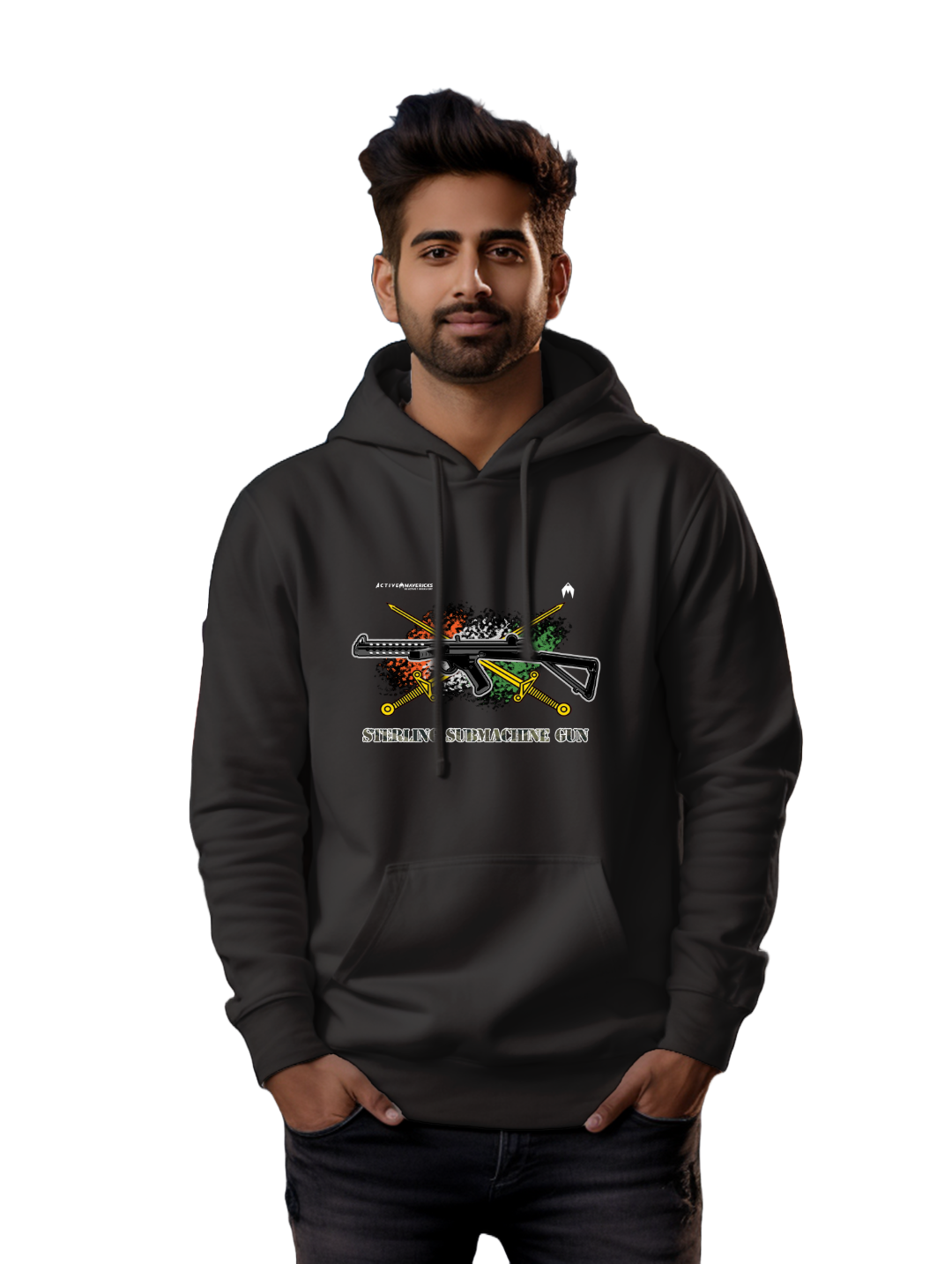 Men's STERLING SUBMACHINE GUN HOODIE