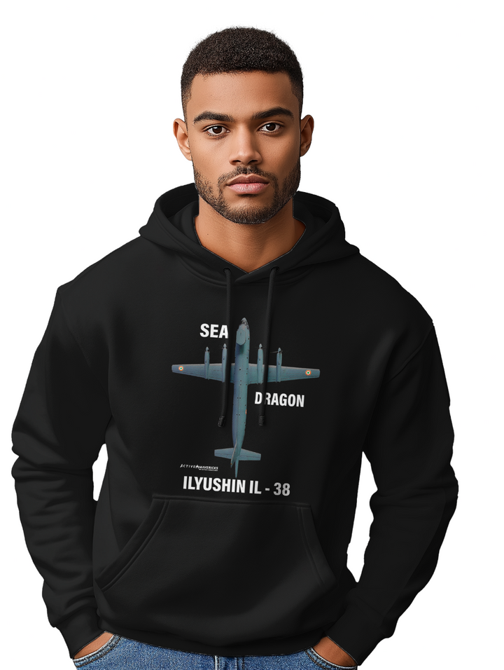 Mens ILYUSHIN IL 38  hoodie