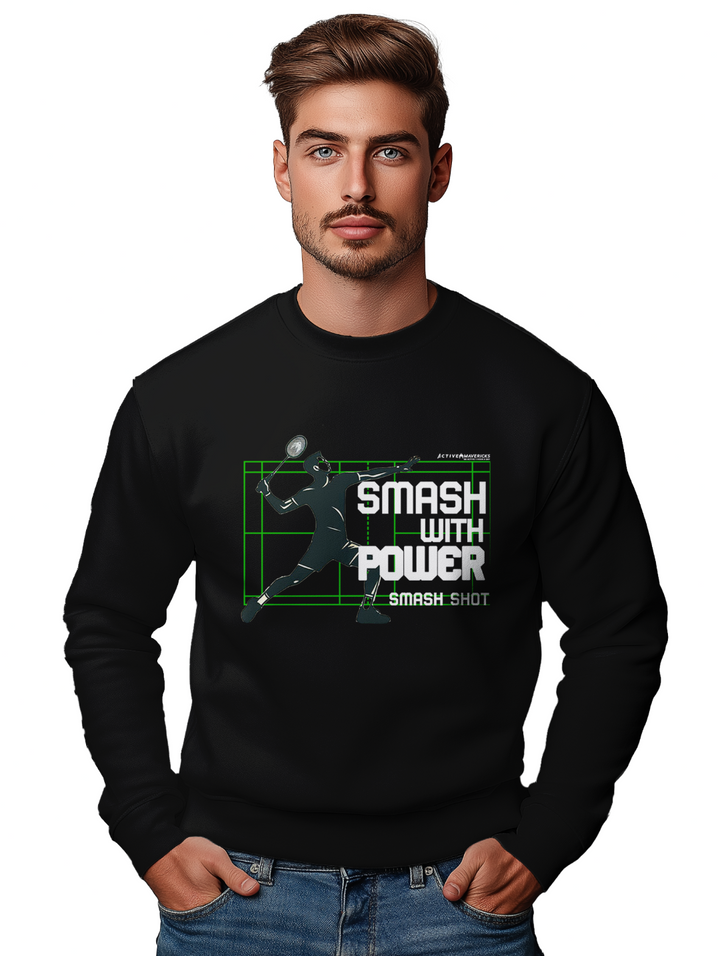 Mens SMASH SHOT Sweatshirt