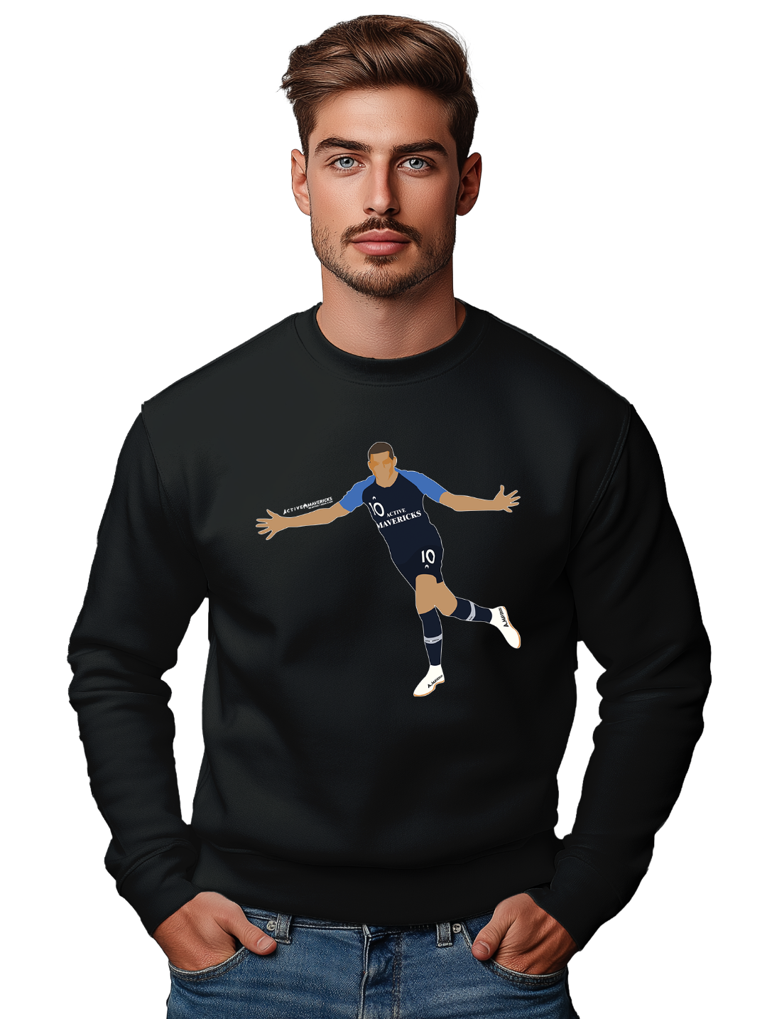 Mens Midfield Maestro No. 10  Sweatshirt